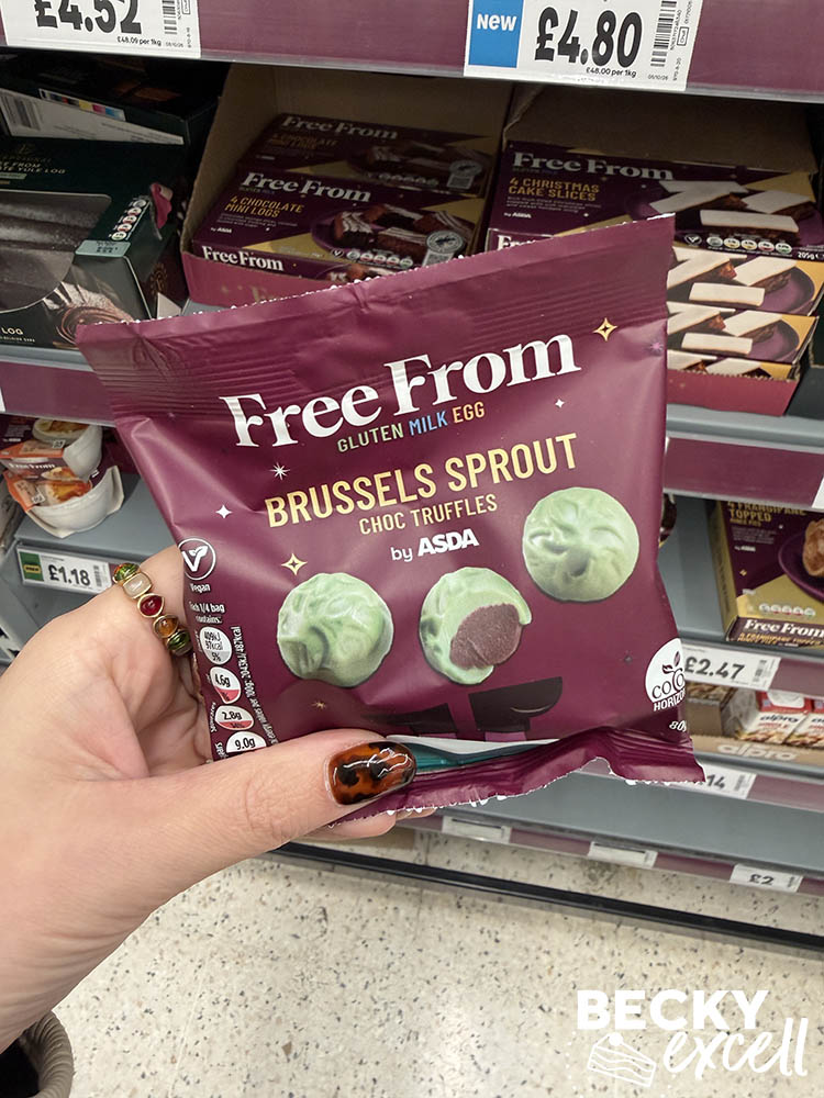ASDA Free From Brussels Sprout Choc Truffles