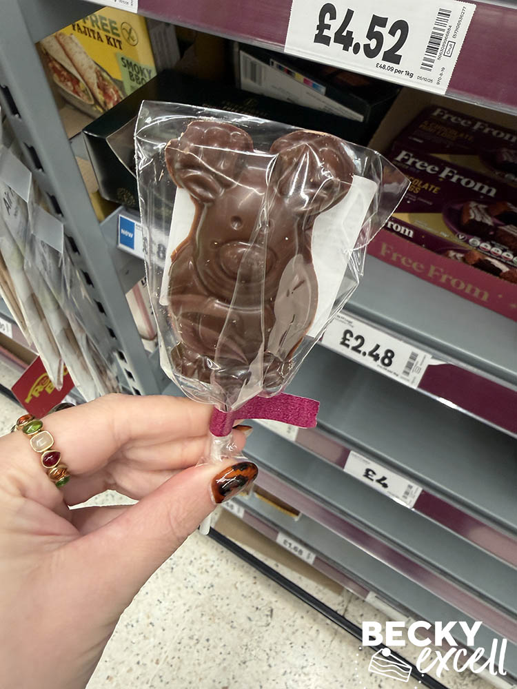 Reindeer Choc Lolly