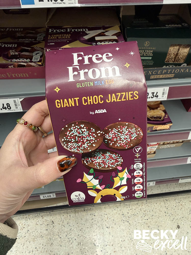 ASDA Free From Giant Choc Jazzies