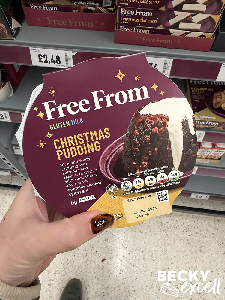 ASDA Free From Christmas Pudding (serves 4)
