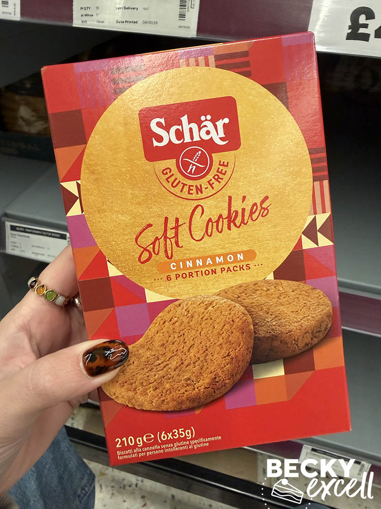 Schär Gluten Free Soft Cookies Cinnamon
