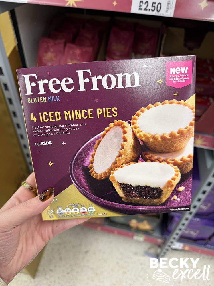 ASDA Free From 4 Iced Mince Pies