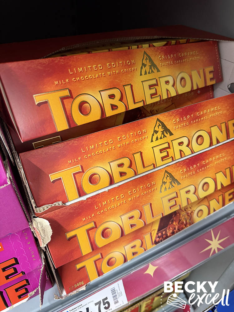 Toblerone Crispy Caramel
