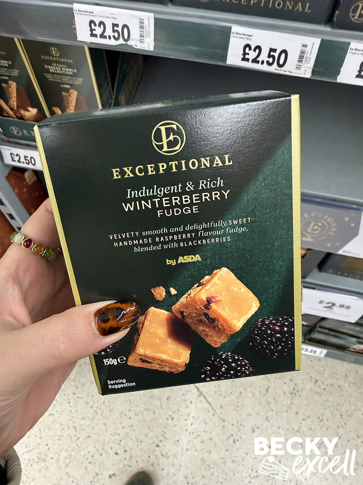 ASDA Exceptional Winterberry Fudge