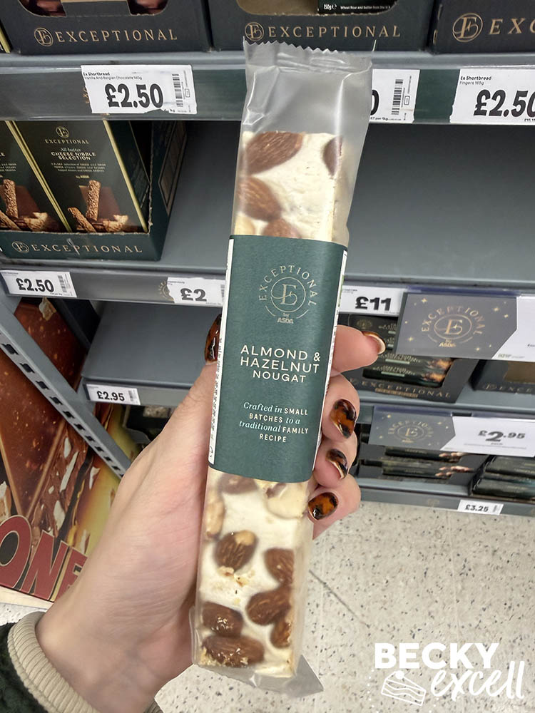 ASDA Exceptional Almond & Hazelnut Nougat