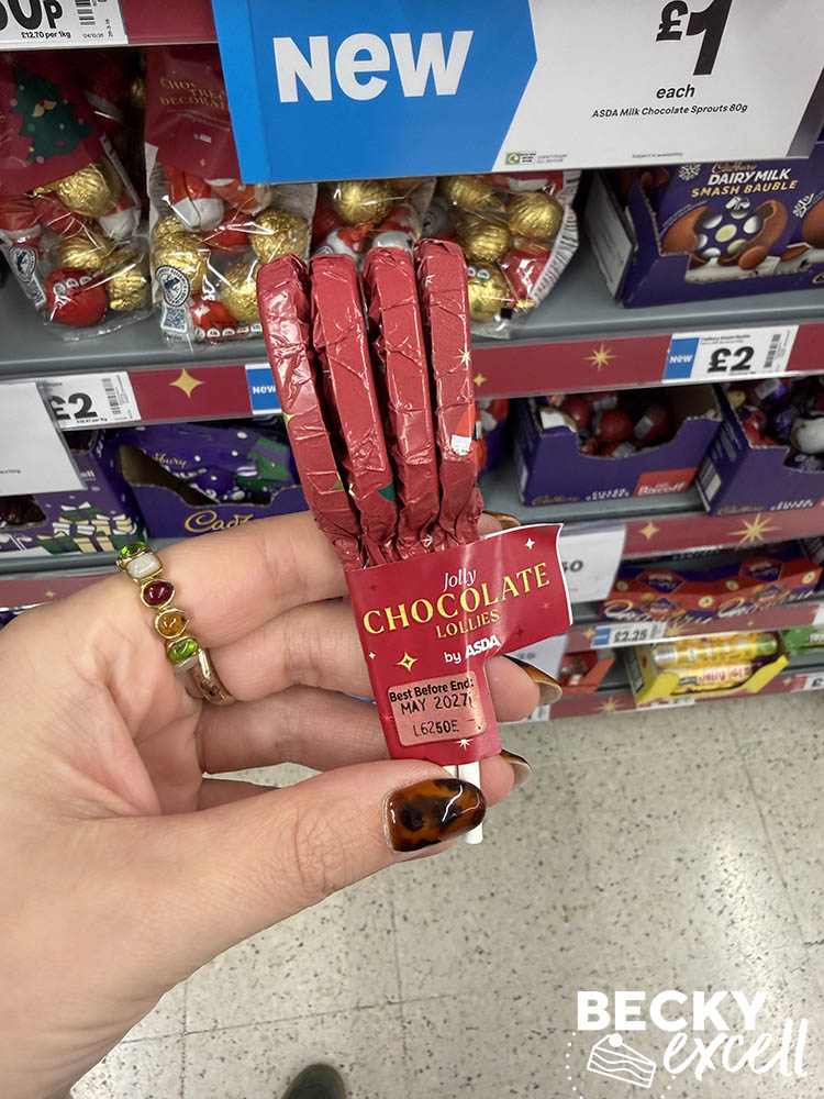 ASDA Jolly Chocolate Lollies