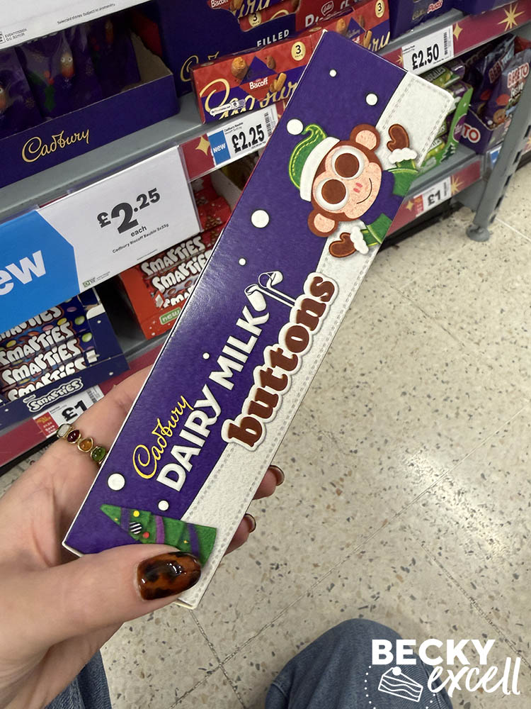 Cadbury Dairy Milk Buttons Giant Tube