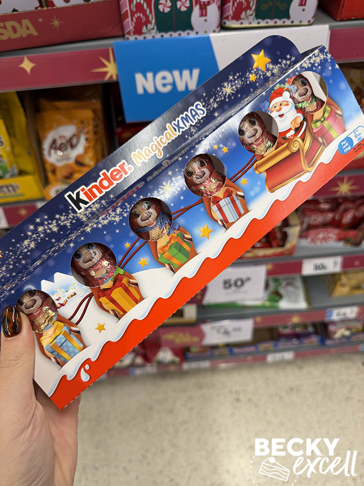 Kinder Magical Xmas Chocolate Figures (6 pack)