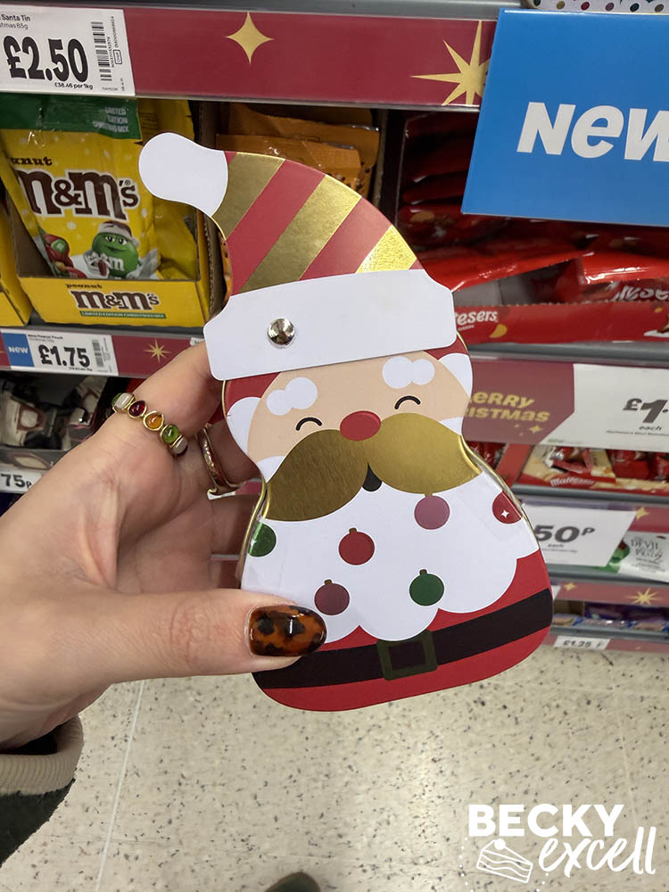 ASDA Santa Tin