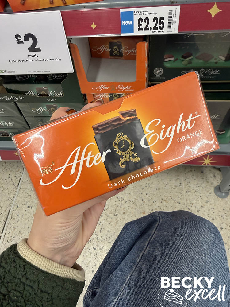 After Eight Orange Chocolate Thins