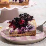 Gluten-free Baked Blueberry Cheesecake Recipe