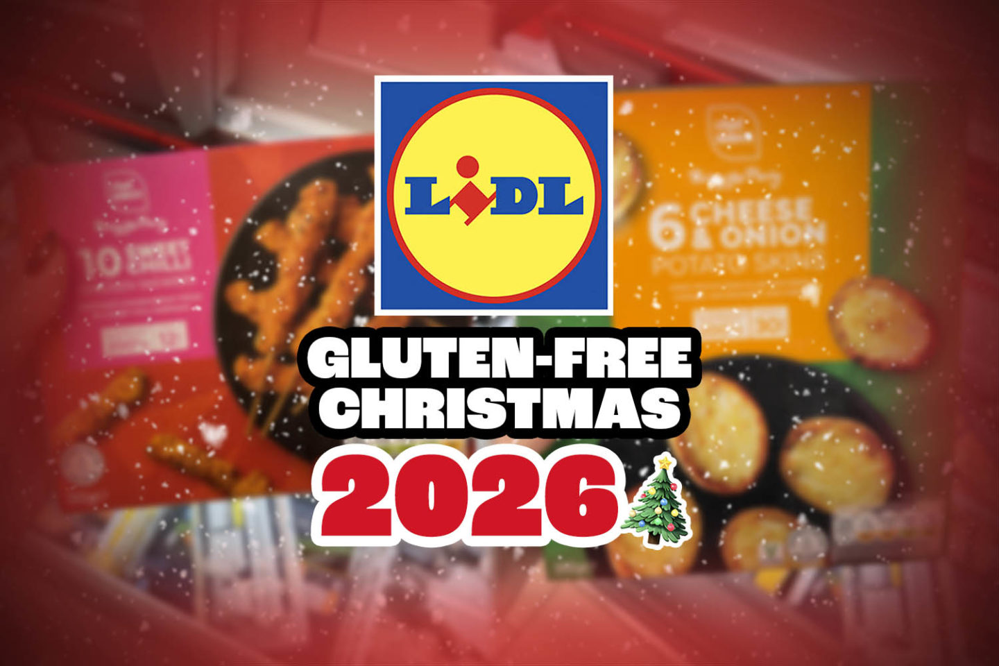 Lidl gluten-free Christmas products 2026