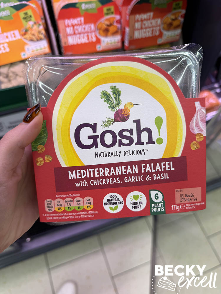Gosh! Mediterranean Falafel with Chickpeas, Garlic & Basil