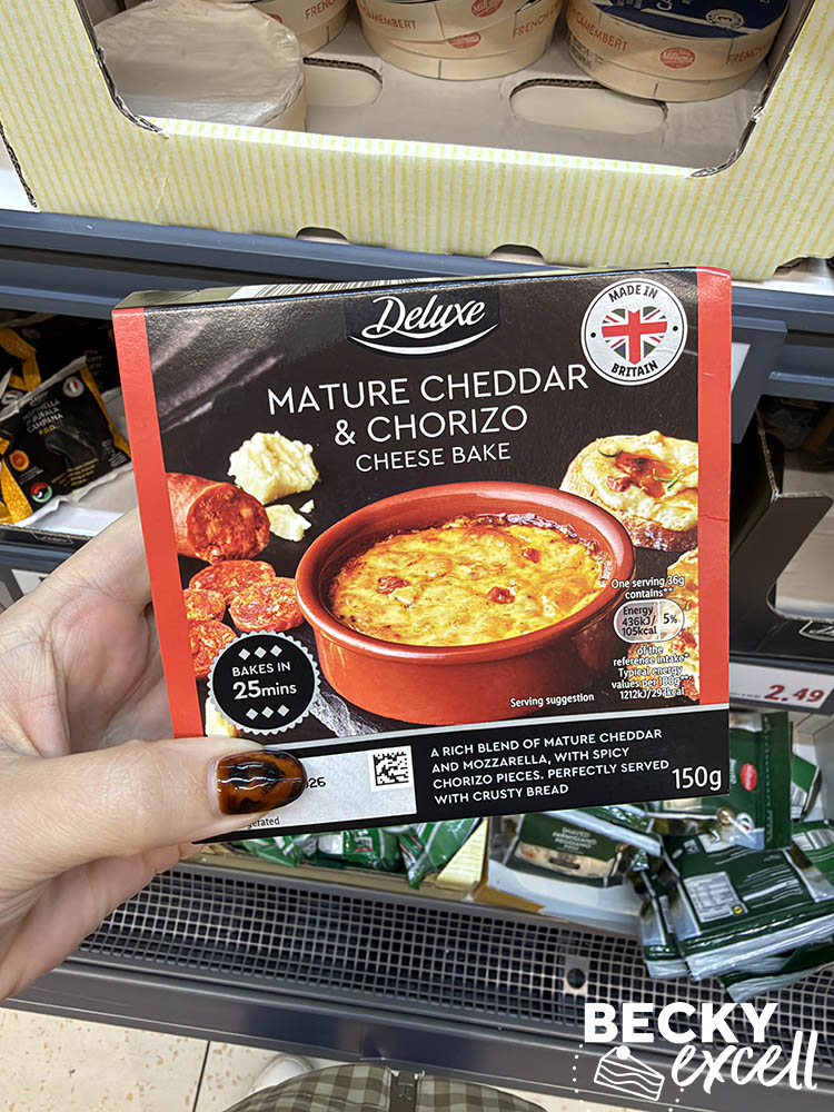 Lidl Deluxe Mature Cheddar & Chorizo Cheese Bake