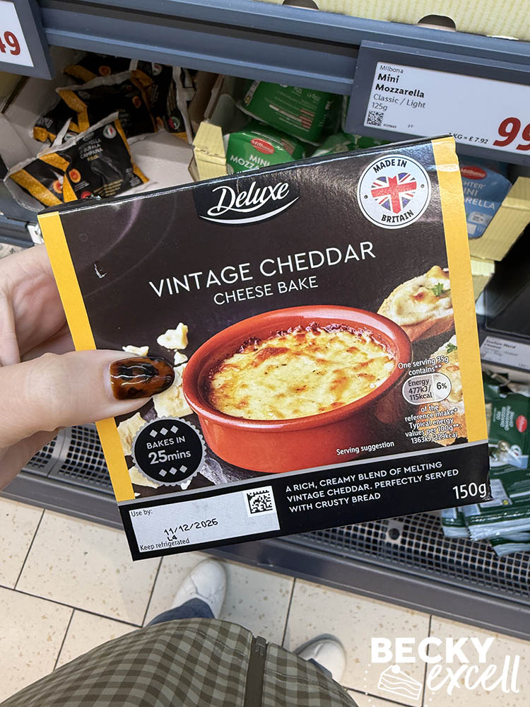 Lidl Deluxe Vintage Cheddar Cheese Bake