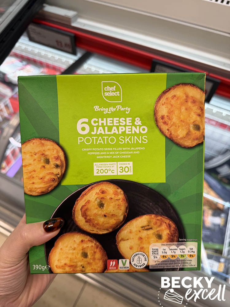 Lidl Chef Select Bring the Party 6 Cheese & Jalapeno Potato Skins