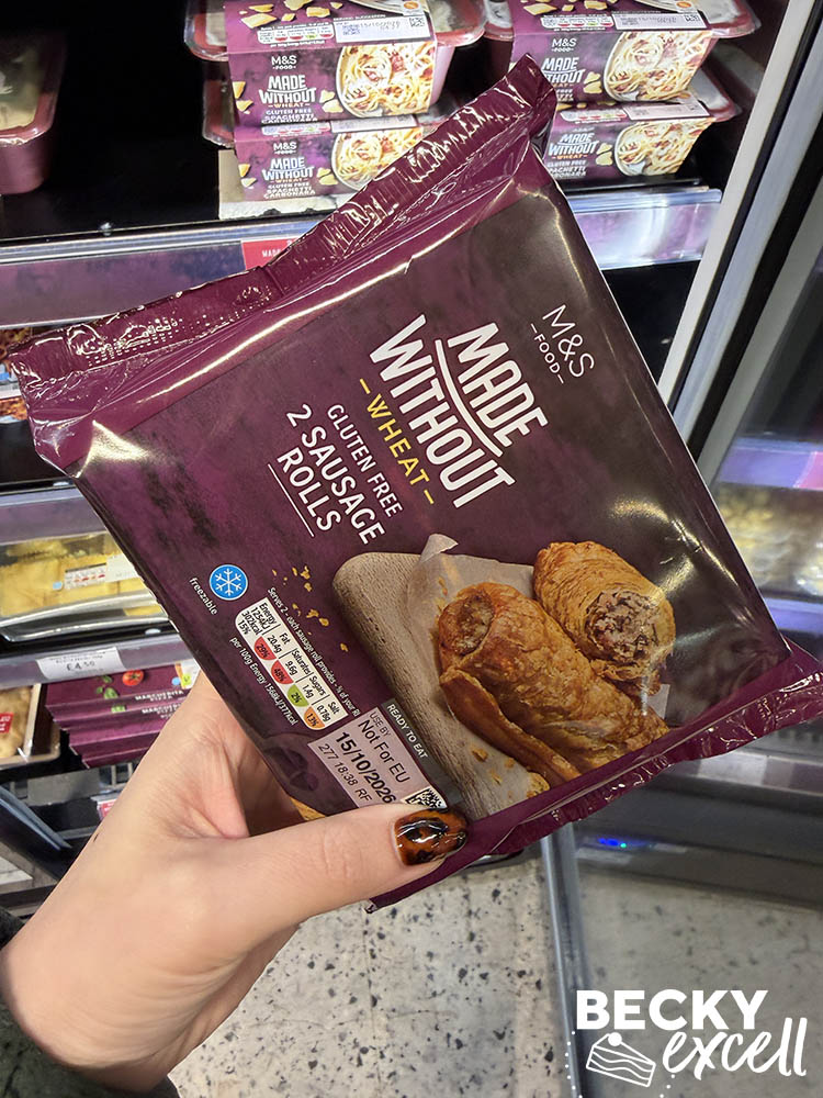 M&S Made Without Wheat 2 Sausage Rolls