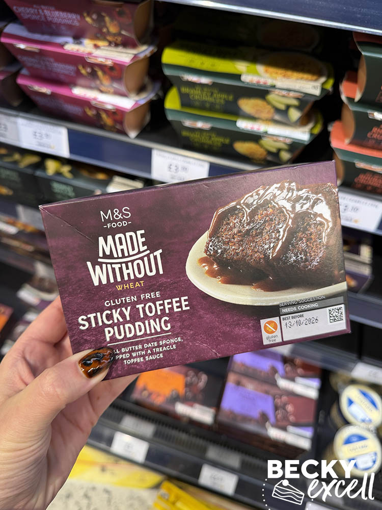 M&S Made Without Wheat Sticky Toffee Pudding