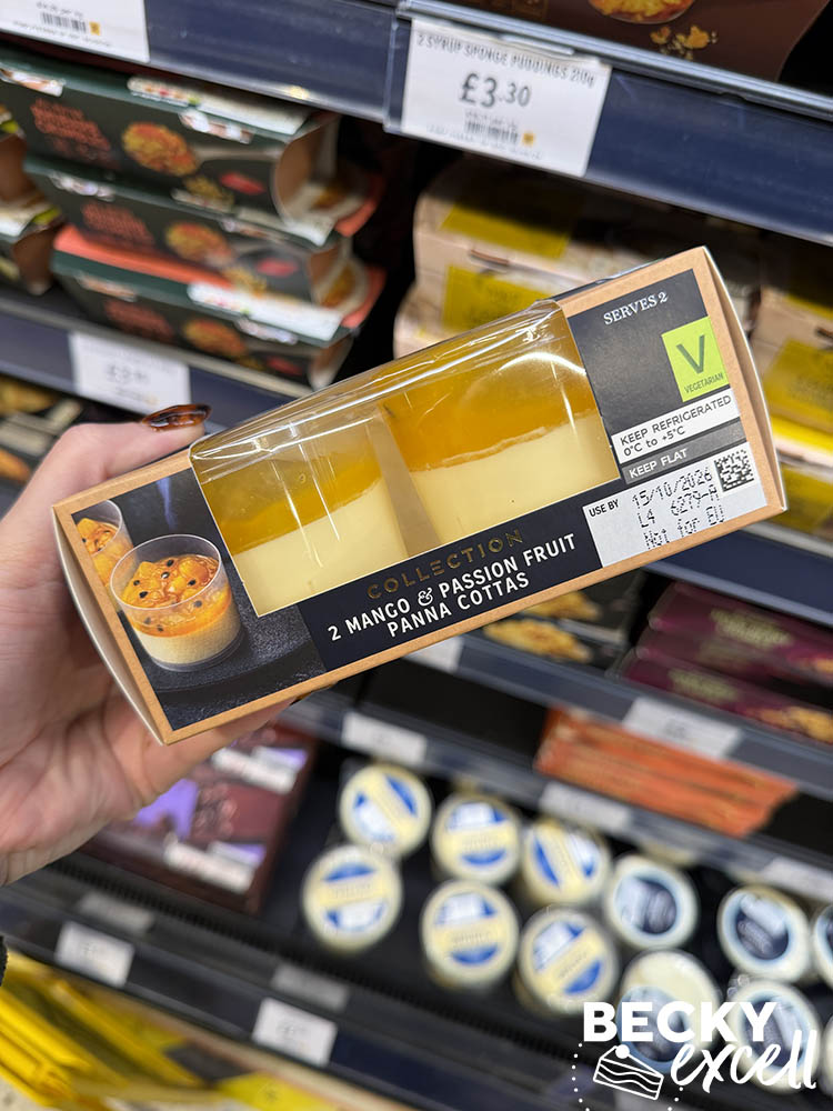 M&S Collection 2 Mango & Passion Fruit Panna Cottas