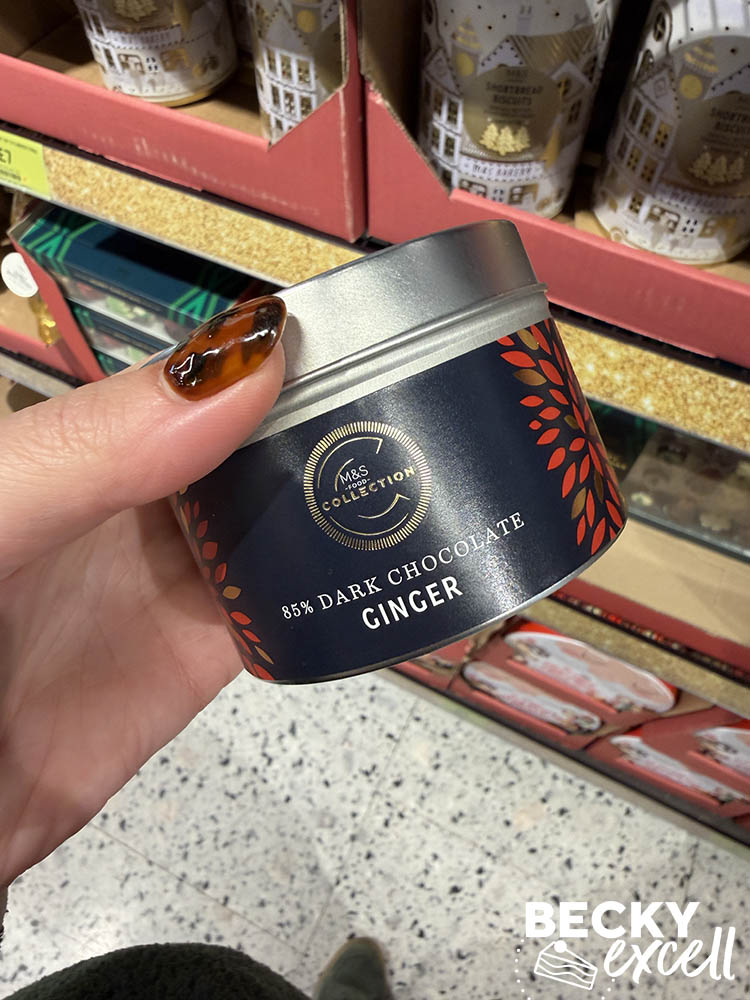 M&S Collection 85% Dark Chocolate Ginger