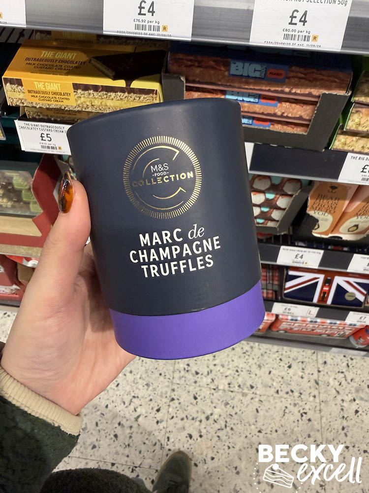 M&S Collection Marc de Champagne Truffles