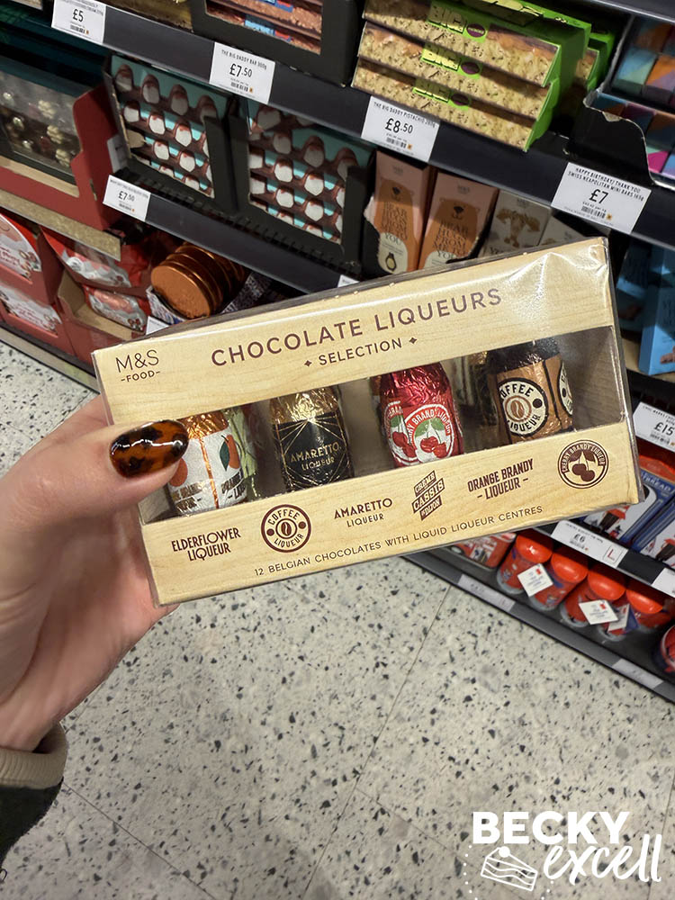 M&S Chocolate Liqueurs Selection