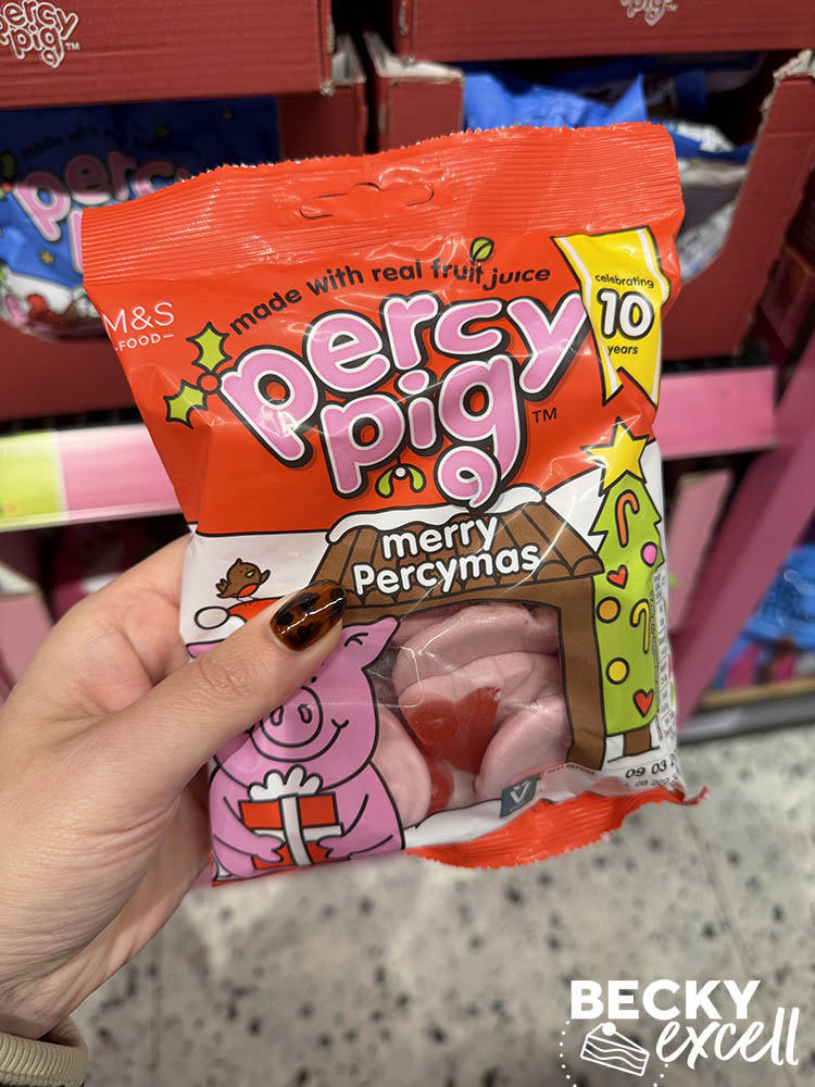 M&S Percy Pig Merry Percymas