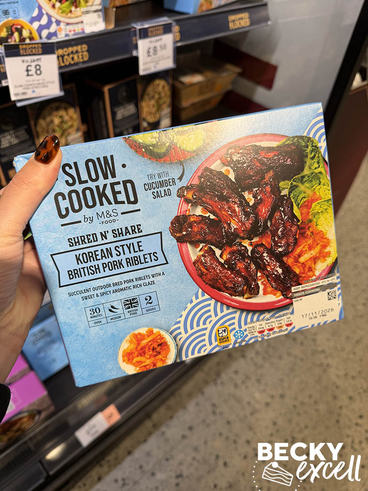 M&S Slow Cooked Korean Style British Pork Riblets