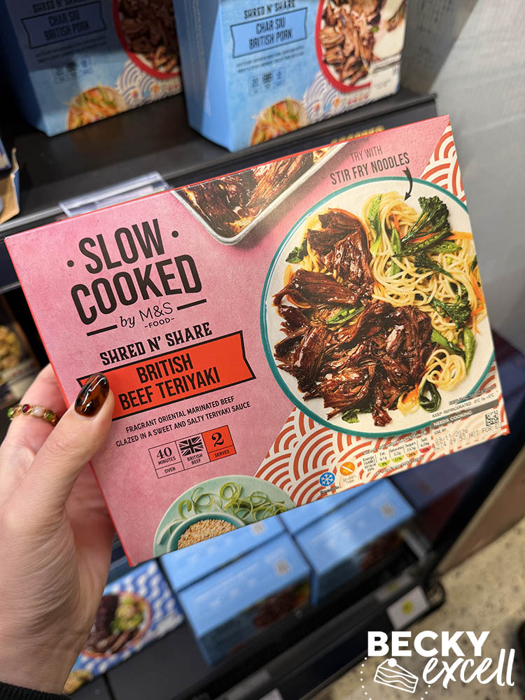M&S Slow Cooked British Beef Teriyaki