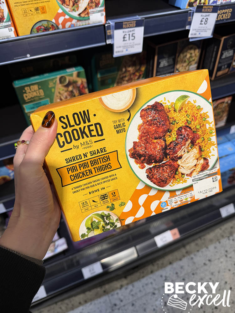 M&S Slow Cooked Piri Piri British Chicken Thighs