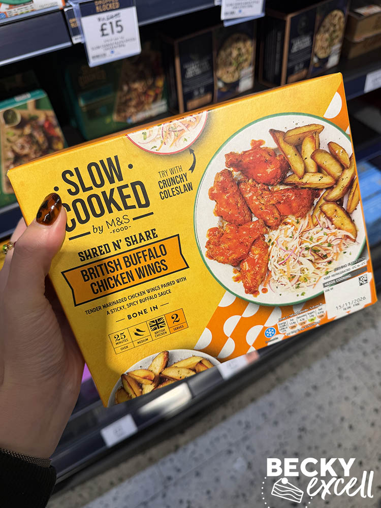 M&S Slow Cooked British Buffalo Chicken Wings