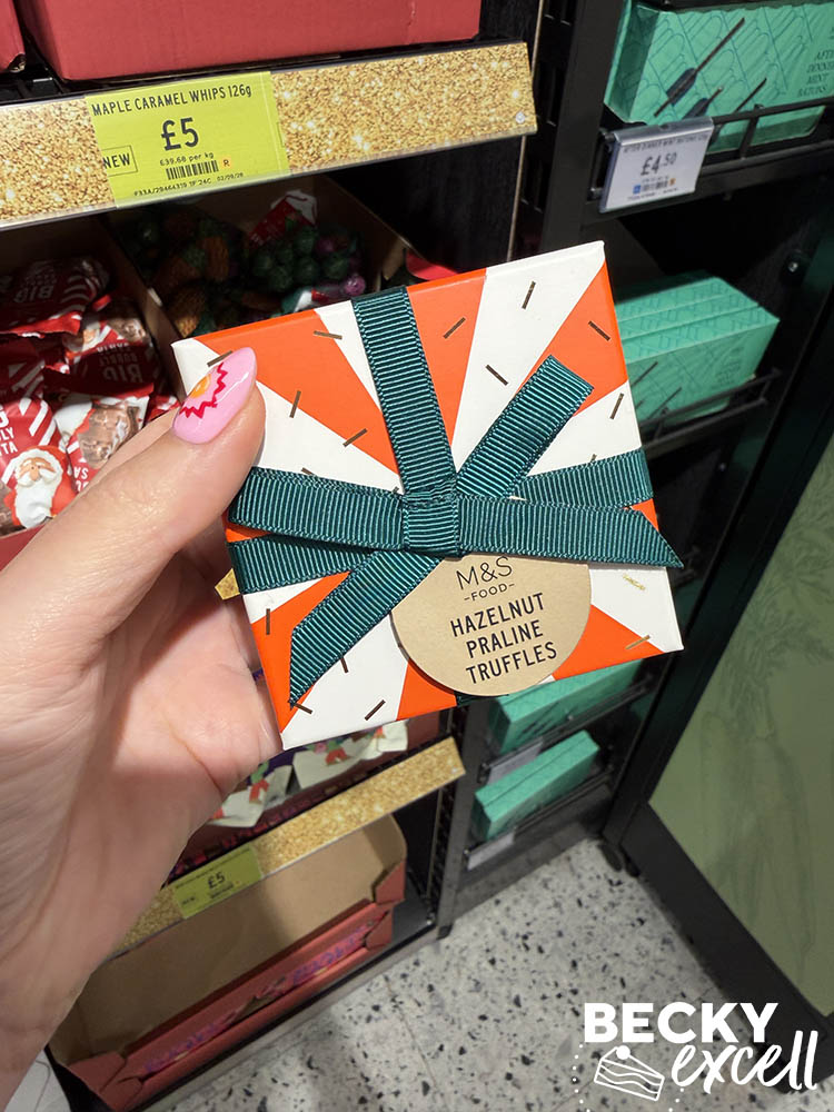 M&S Hazelnut Praline Truffles