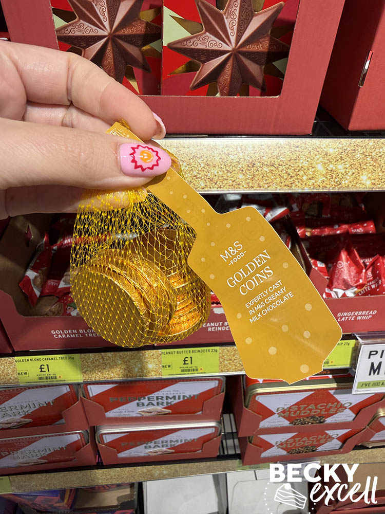 M&S Golden Milk Chocolate Coins