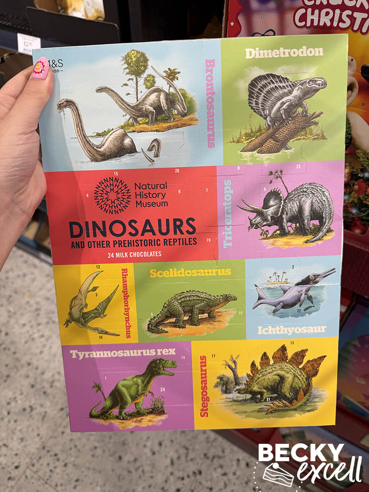 M&S Natural History Museum Dinosaurs Advent Calendar