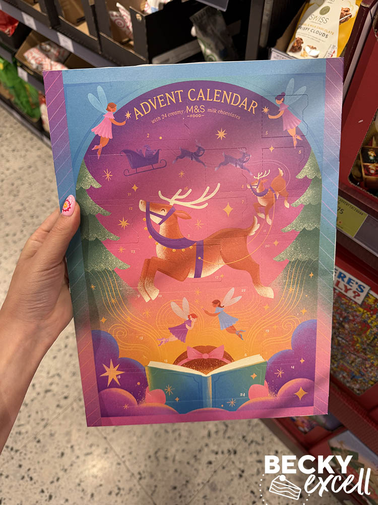 M&S Milk Chocolate Advent Calendar (fairy and reindeer design)