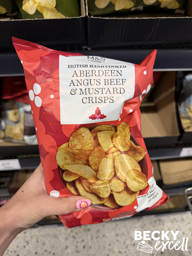 M&S Aberdeen Angus Beef & Mustard Crisps
