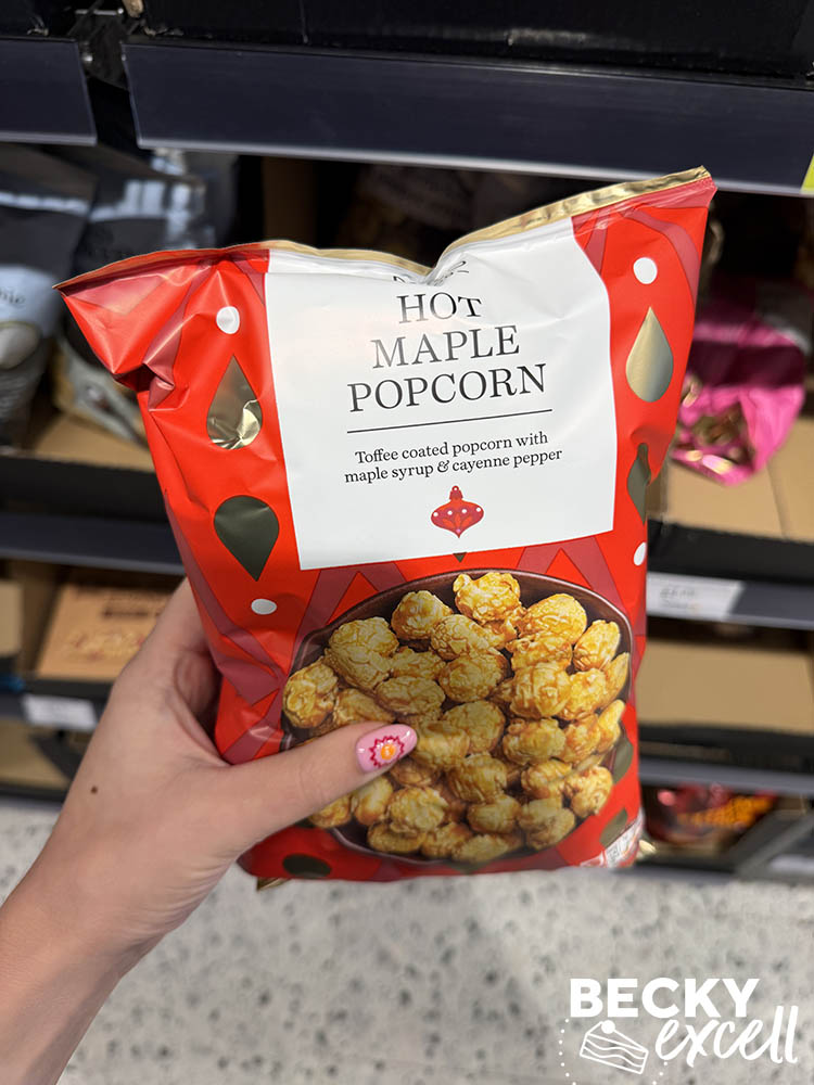 M&S Hot Maple Popcorn