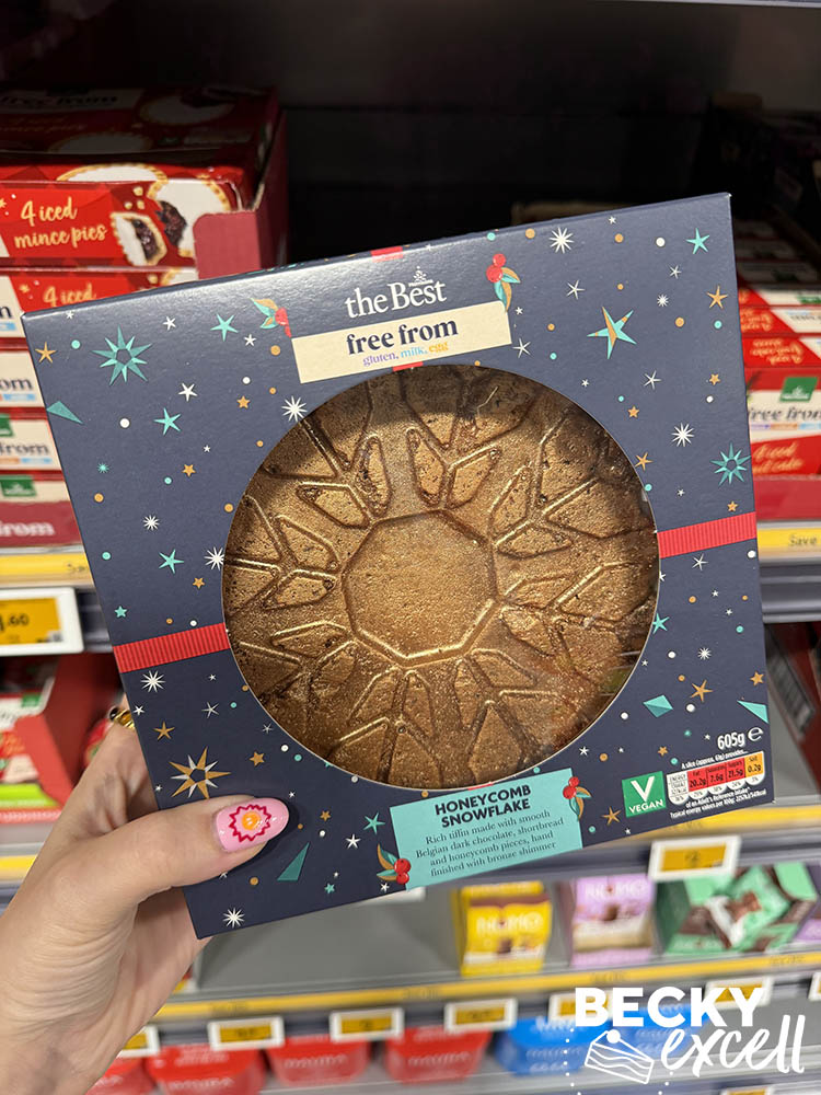 Morrisons The Best Free From Honeycomb Snowflake