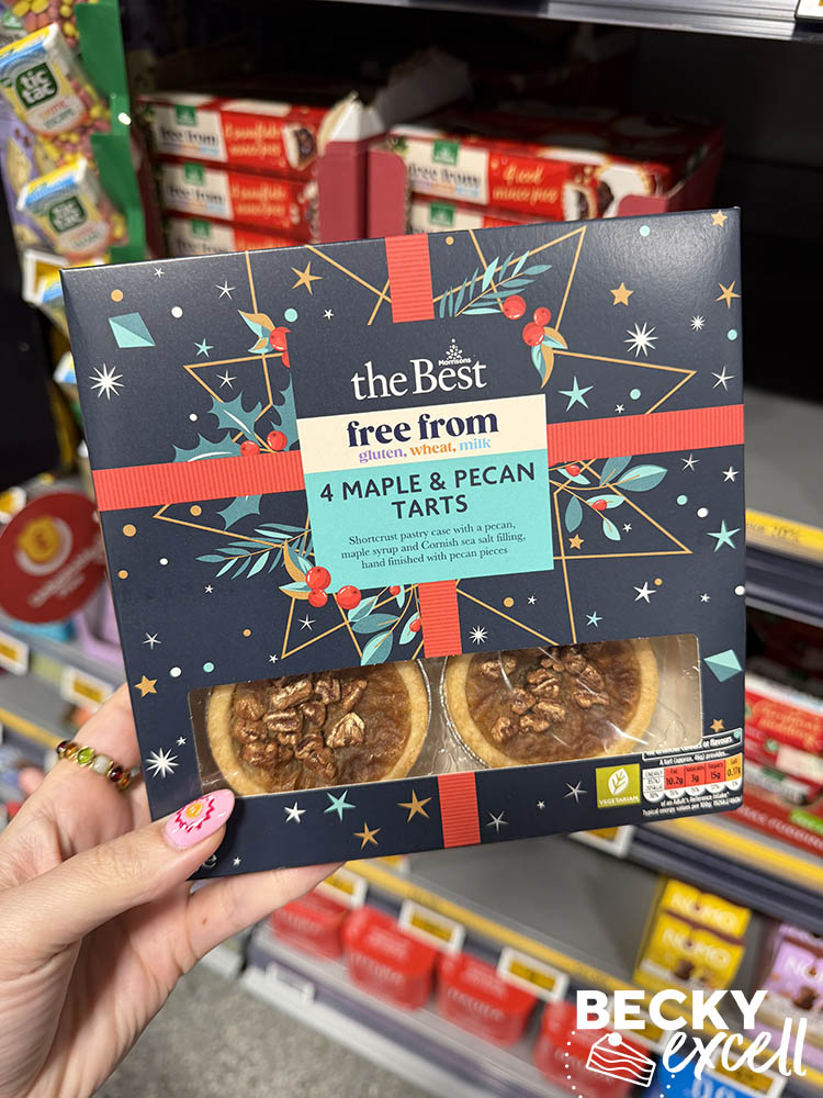 Morrisons The Best Free From 4 Maple & Pecan Tarts