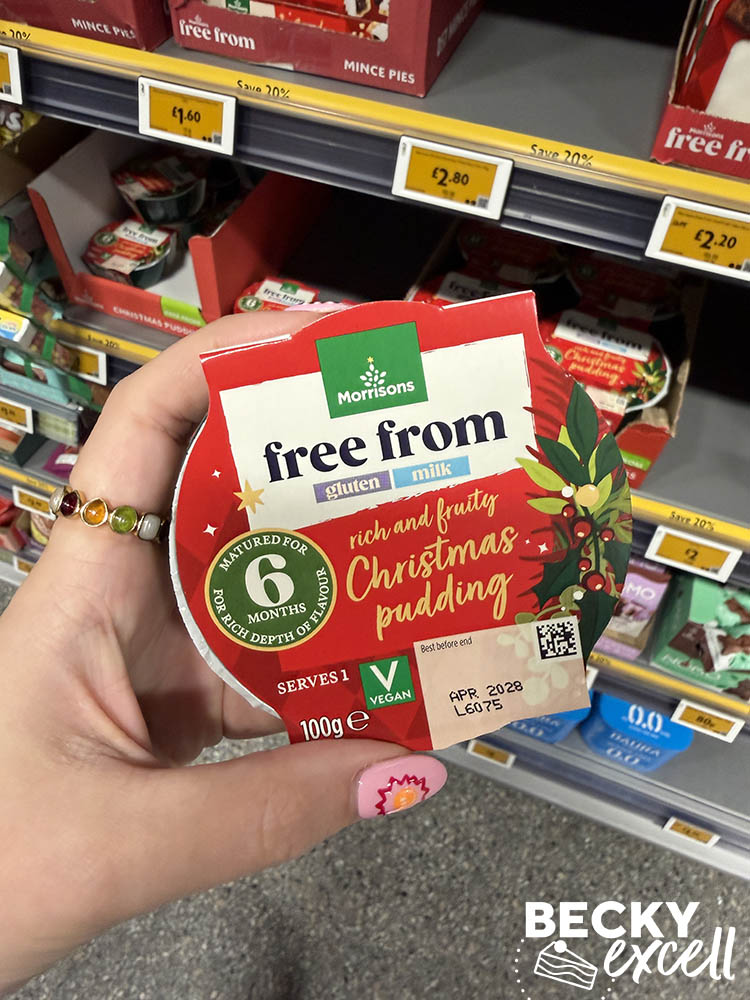 Morrisons Free From Rich and Fruity Christmas Pudding (100g)
