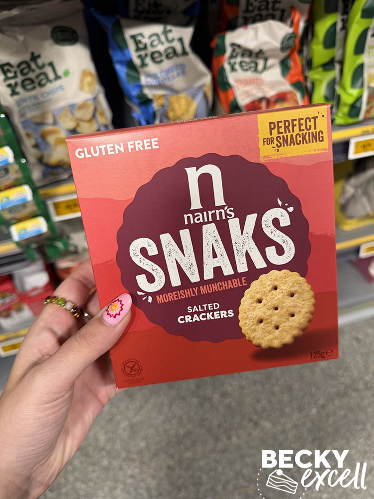 Nairn’s Gluten Free Snaks Salted Crackers