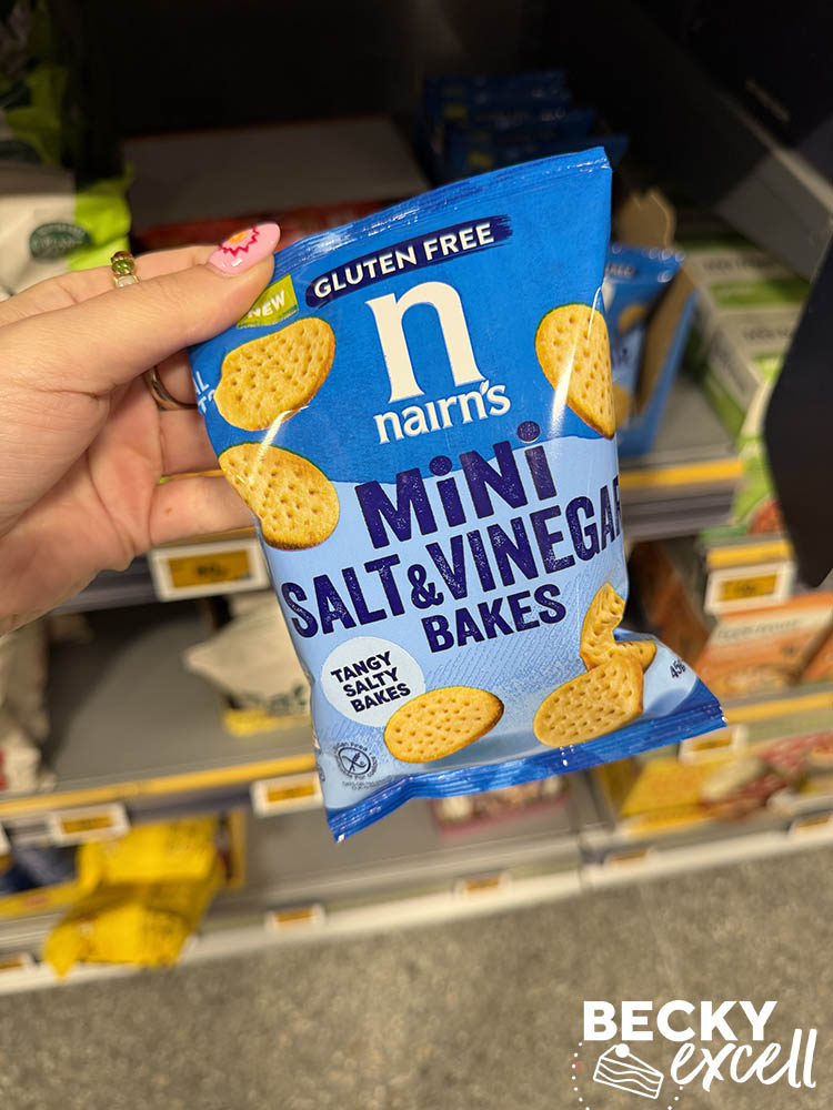 Nairn’s Gluten Free Mini Salt & Vinegar Bakes