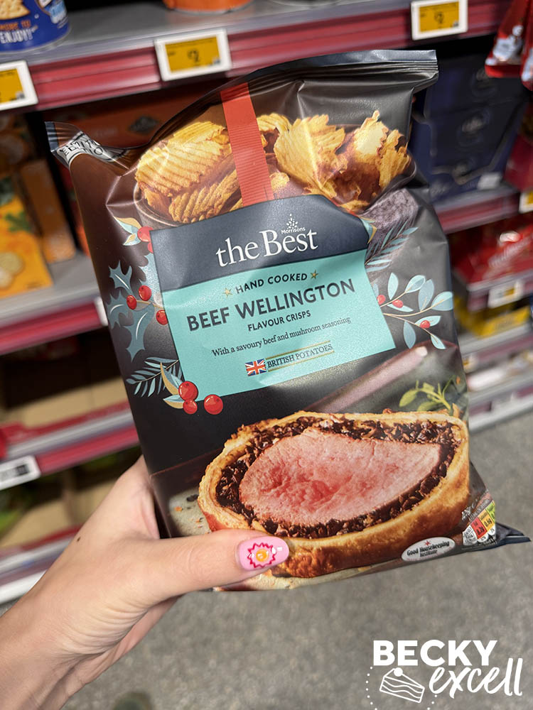 Morrisons The Best Beef Wellington Flavour Crisps