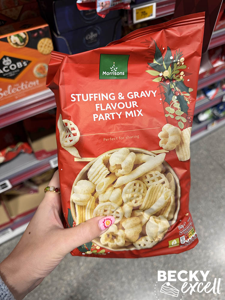 Morrisons Stuffing & Gravy Flavour Party Mix