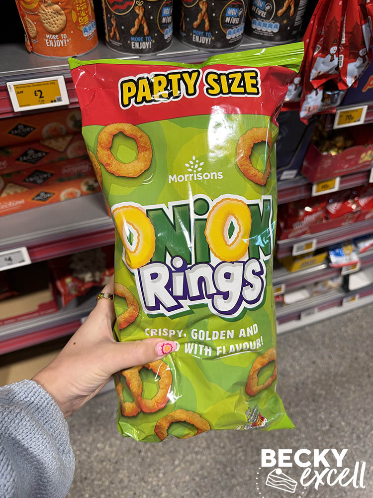 Morrisons Onion Rings Party Size