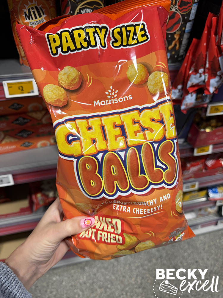 Morrisons Cheesy Balls Party Size