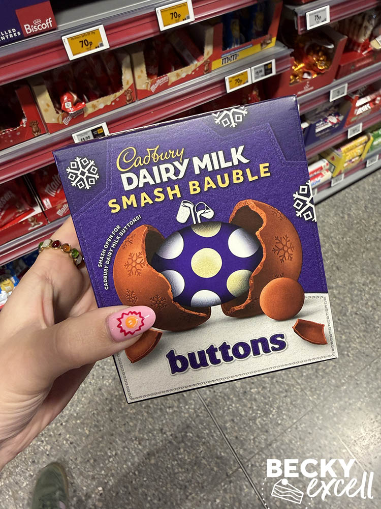 Cadbury Dairy Milk Buttons Smash Bauble