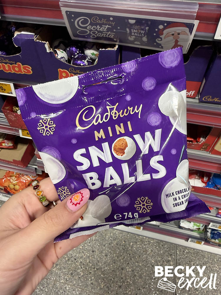 Cadbury Mini Snow Balls