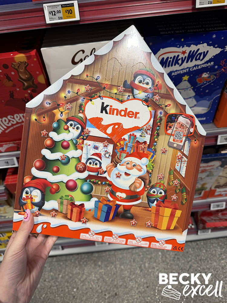 Kinder Christmas House Advent Calendar