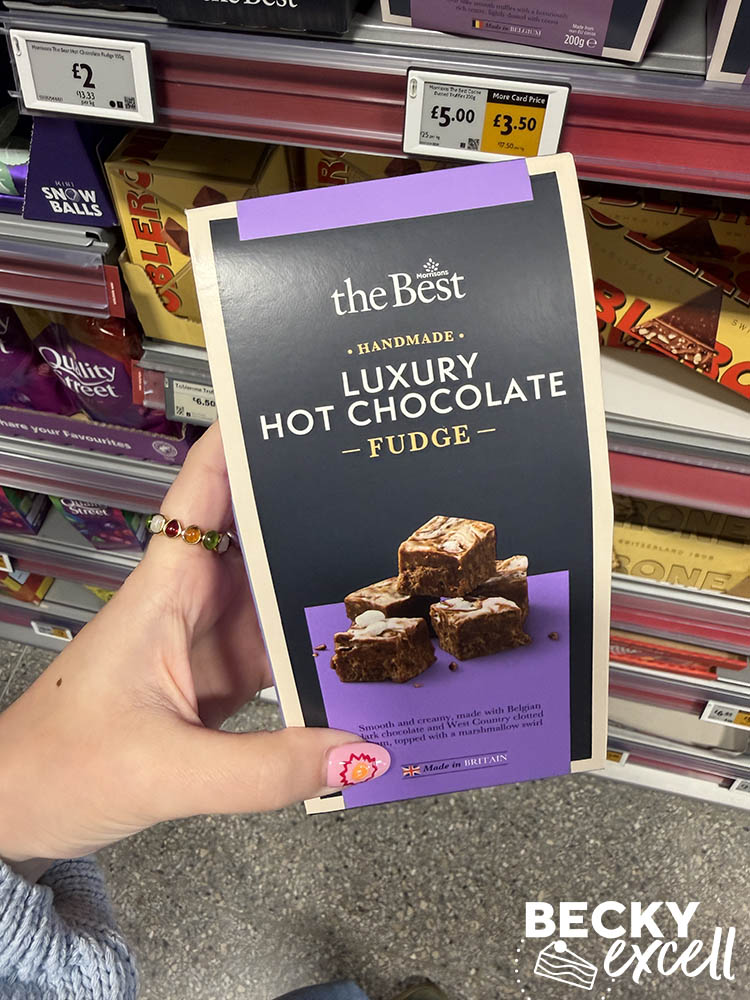Morrisons The Best Luxury Hot Chocolate Fudge